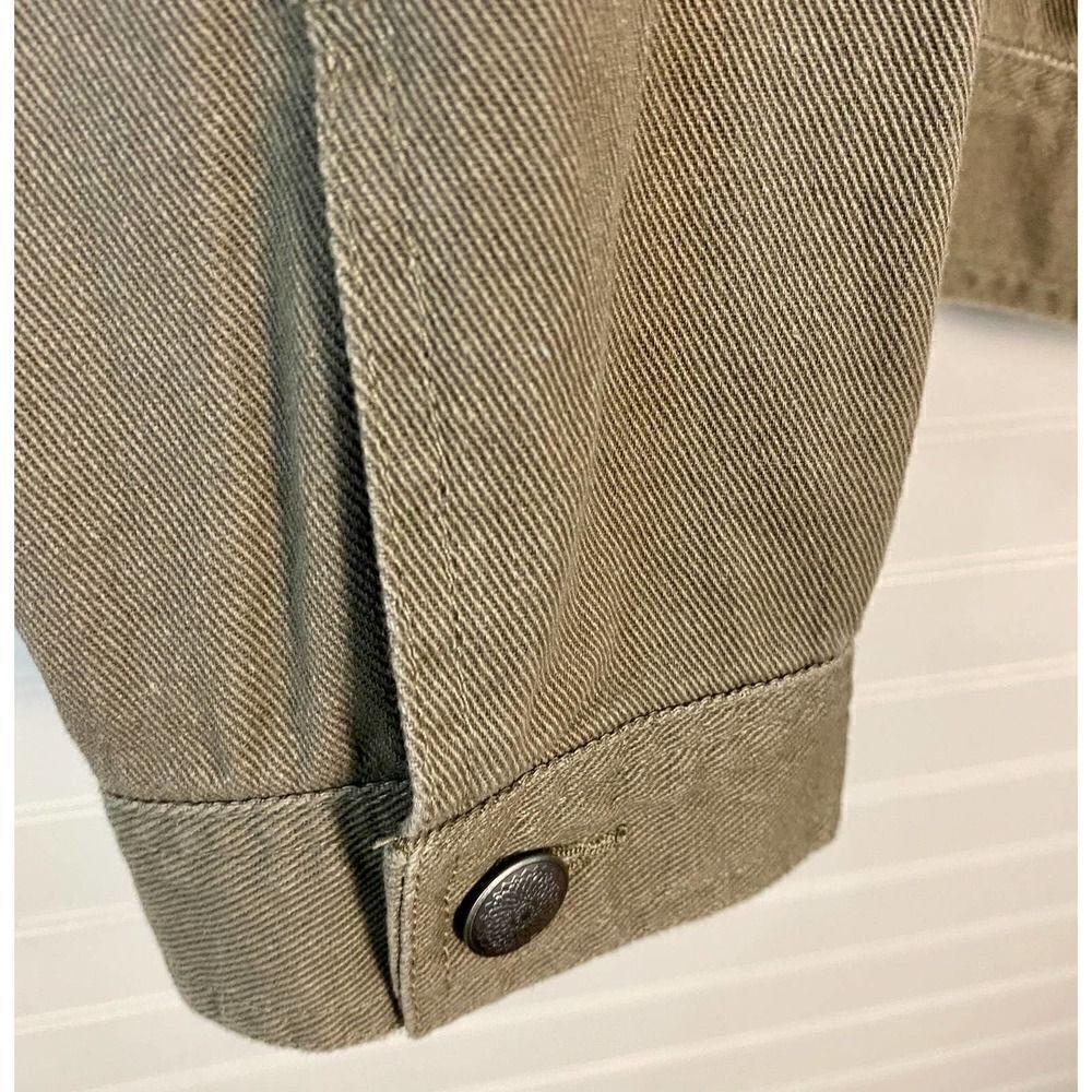 Westbound Tan Button Down Collared Cargo Jacket - Picture 3 of 7